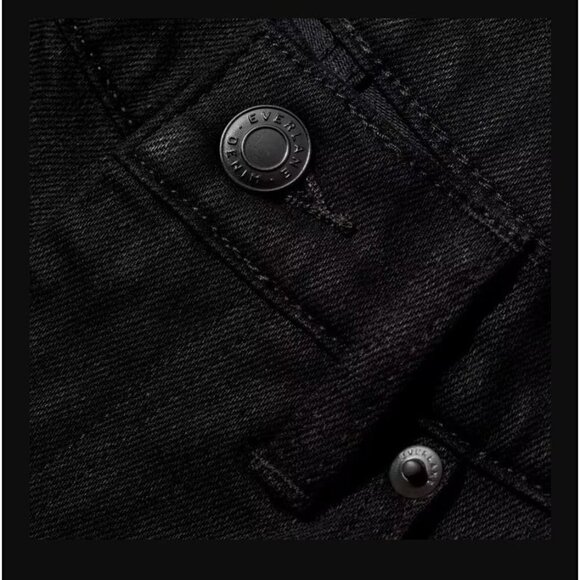 Everlane The Slim Fit Jeans in Black 30x32 New Mens Denim Pants - Picture 12 of 13